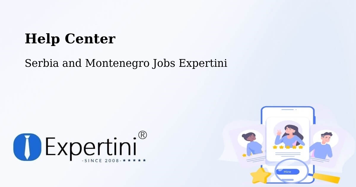 Help Center – North York - Serbia and Montenegro Jobs Expertini