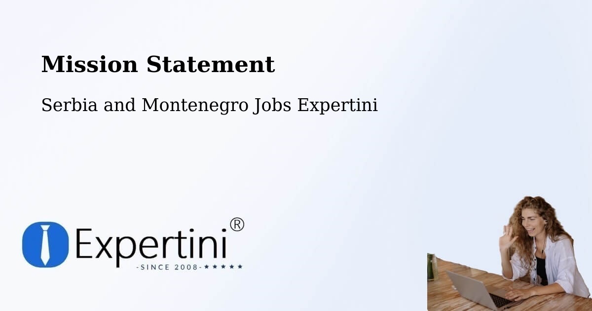 Corporate Mission – North York - Serbia and Montenegro Jobs Expertini
